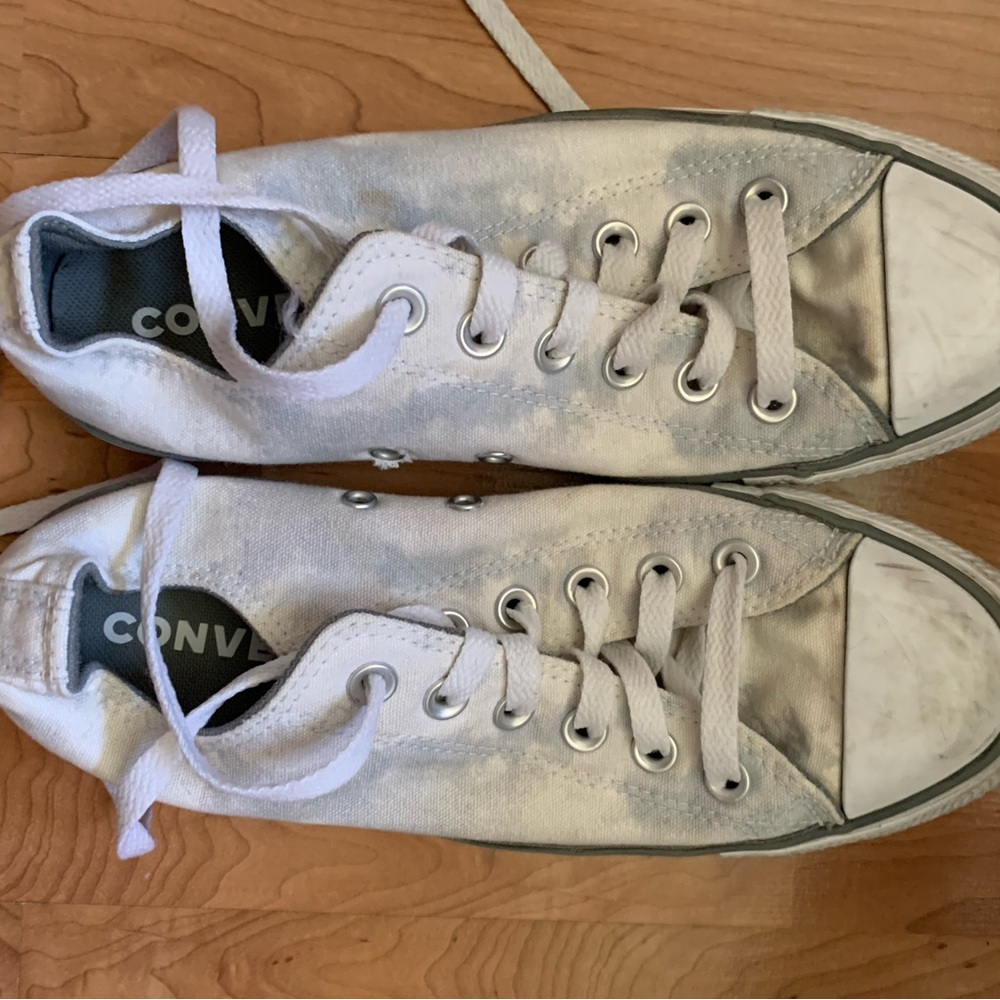 Converse Off-White Canvas Sneakers